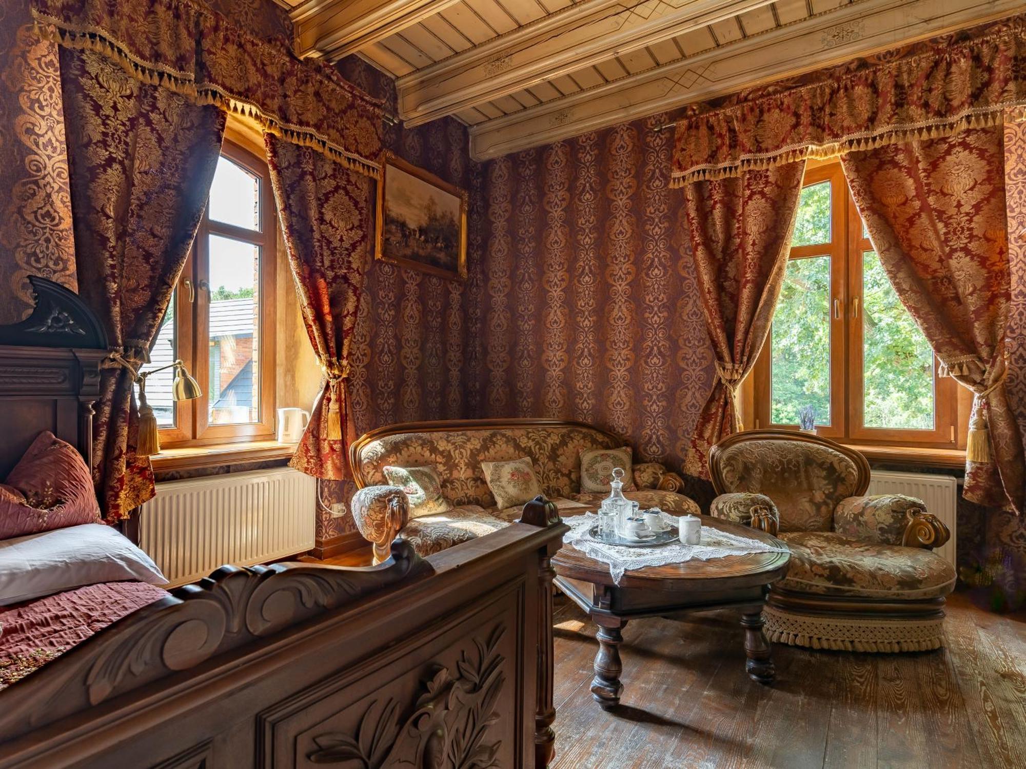 Dwor Mysinek Appartement Grabowiec  Buitenkant foto